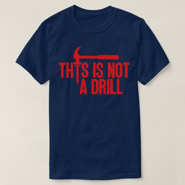 Camiseta Este Não É Um Drill 14 (Frente do Design)