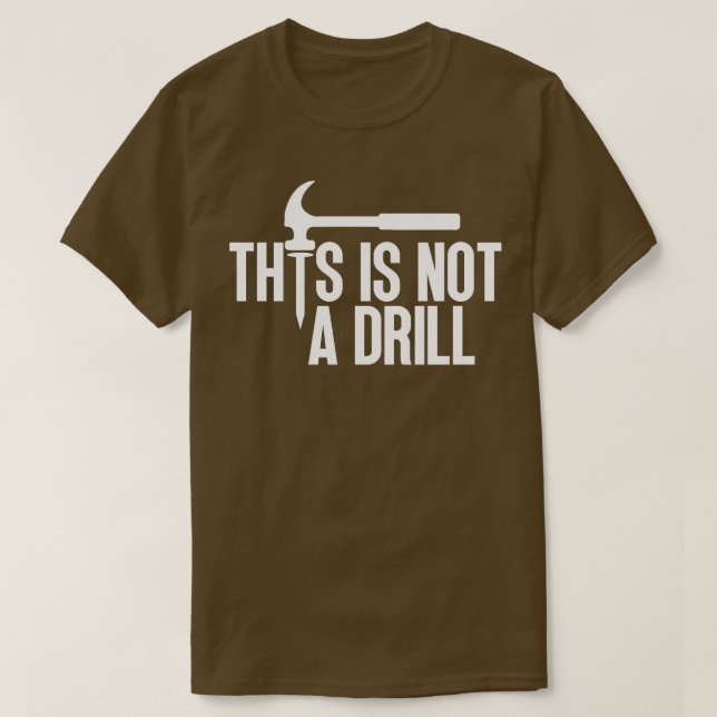 Camiseta Este Não É Um Drill 6 (Frente do Design)