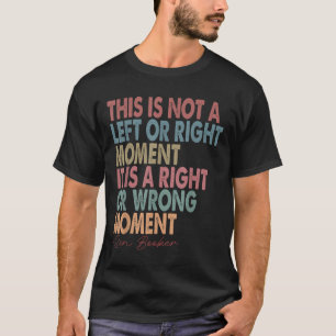 Camiseta Este Não É Um Senador Cory Bo De Momento Esquerda
