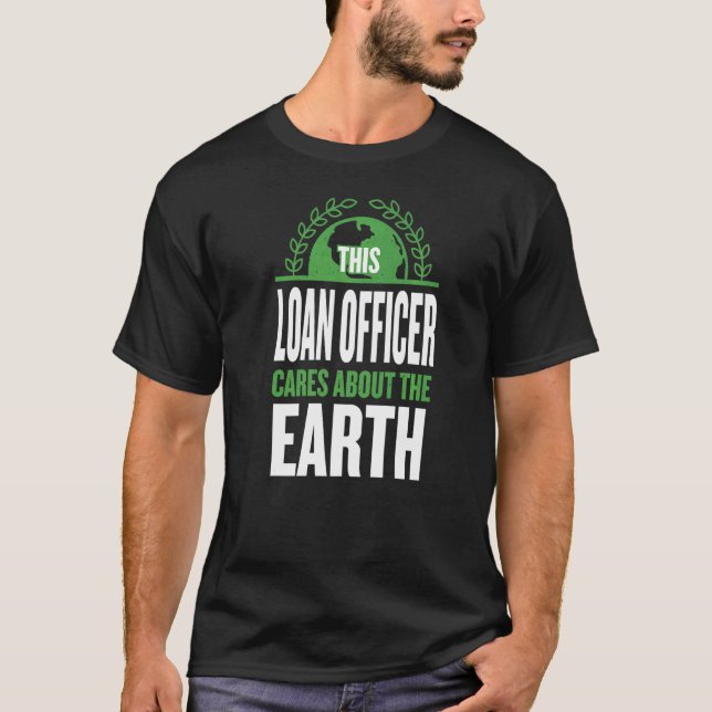 Camiseta Este Oficial De Empréstimo Se Preocupa Com Os Dito (Frente)