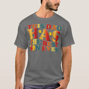 Camiseta Este Pai Tem O Melhor Filho De Sempre