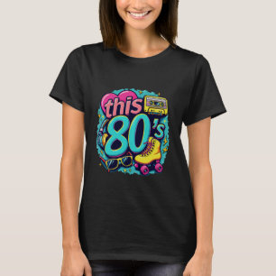 Camiseta Este Par de Patins de Rolo Cassete Retro Irmão dos