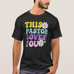 Camiseta Este Pastor Ama-Te Orgulho LGBTQ Trans Cristão