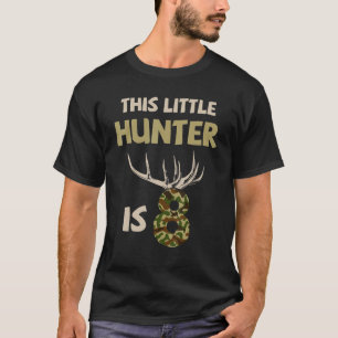 Camiseta Este Pequeno Caçador Tem 8 Anos De Velhos Pa