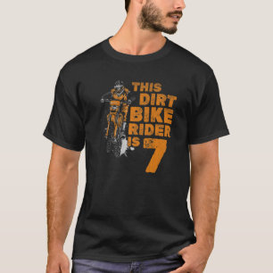 Camiseta Este Pequeno Cavaleiro De Bicicleta É 7 Aniversári