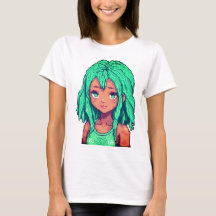 Este personagem de pixel art, "Sonhador Esmeralda,