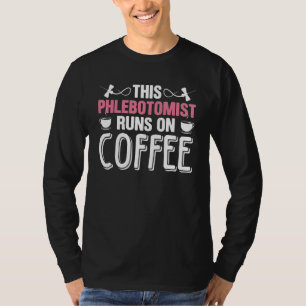Camiseta Este Phlebotomista Executa na Agulha da Borboleta