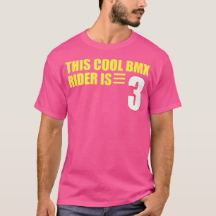 Camiseta Este Piloto de Bmx Legal É 3 Bicicleta Bmx Engraça