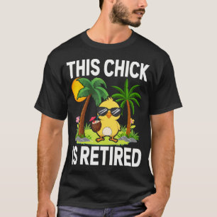 Camiseta Este Pintinho É Frango De Pensão De Reforma Aposen