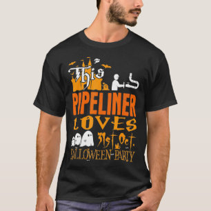 Camiseta Este Pipeliner Adora o Partido do Dia das Bruxas d