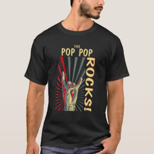 Camiseta Este Pop de Pop Rocks Vintage Retro Concert 70S 80