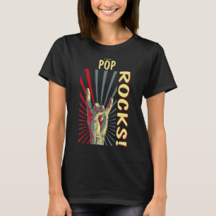 Camiseta Este Pop Rocks Retro Concert 70 anos 80 é engraçad