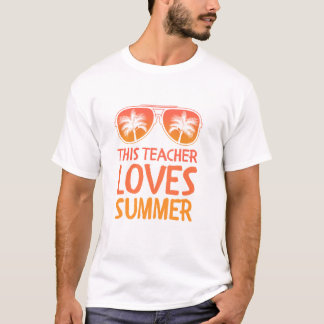 Camiseta Este Professor Adora Engraçado Verão No Dia Passad