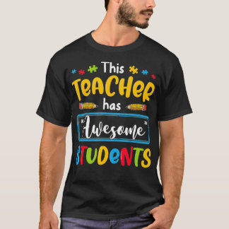 Camiseta Este Professor Tem Estudantes Incríveis Que Espelh