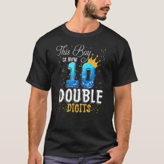 Camiseta Este Rapaz Agora É Um Garoto De Aniversário De Doi