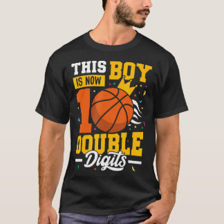 Camiseta Este Rapaz Agora É Um Garoto De Basquete De Dois D