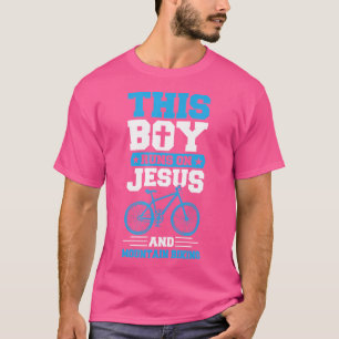 Camiseta Este Rapaz Funciona Com Jesus E Christi De Montanh