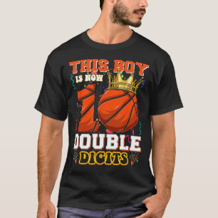 Camiseta Este Rapaz Tem Agora 10 Dígitos Duplos De Basquete