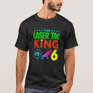 Camiseta Este Rei Laser É 6 Jogador Lasertag Lasergame Pha