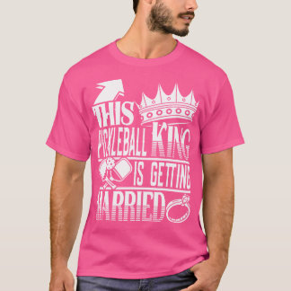 Camiseta Este Rei Pickleball Está Se Casando Com O Solteiro
