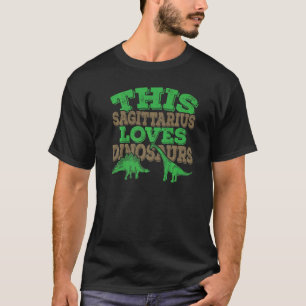 Camiseta Este Sagitário Adora Dinossauros 1