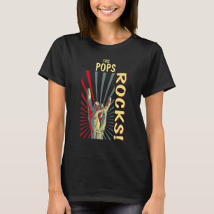 Camiseta Este Show de Pops Rocks Vintage Retro dos Anos 70