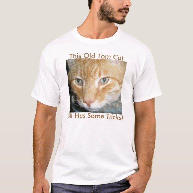 Camiseta Este t-shirt velho do gato de Tom (Frente)