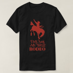 CAMISETA ESTE TINHA O MEU PRIMEIRO RODEO...