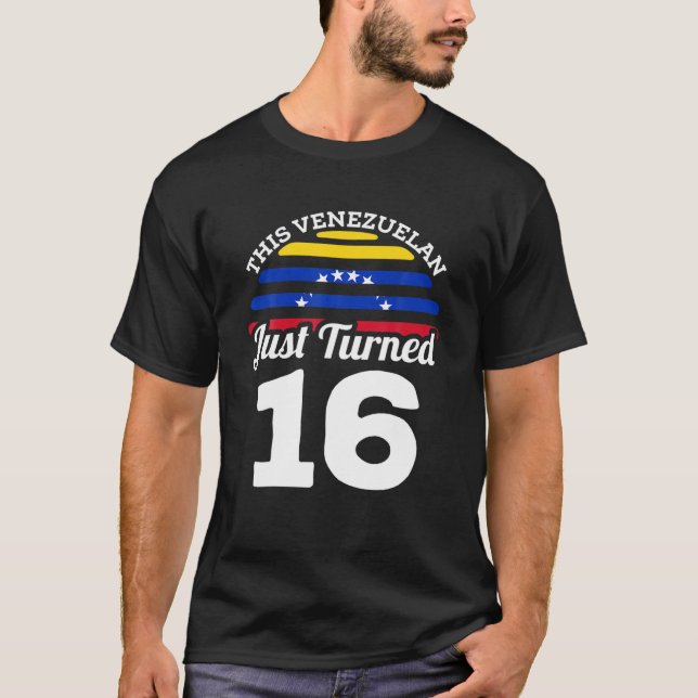 Camiseta Este Venezuelano Acabou De Transformar 16 Venezuel (Frente)