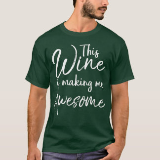 Camiseta Este Vinho Me Fazer Um Álcool Engraçado Incrível
