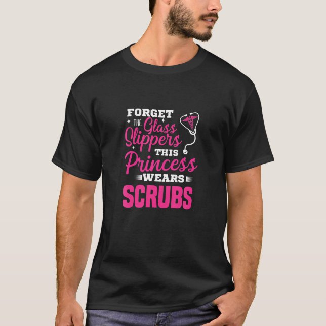 CAMISETA ESTE VISTO PRINCESA EXAMINA O NURSO ONCOLOGOGY MED (Frente)