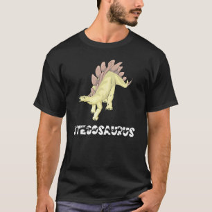 Camiseta Estegossauro Dinossauro Dino Saurus Réptil Erva Le