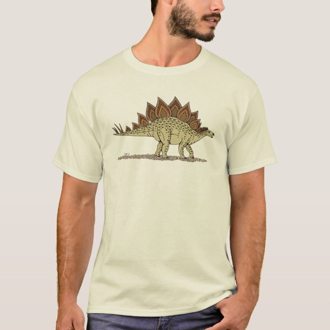 Camiseta Estegossauro do Jurássico (Frente)