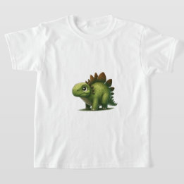 Camiseta Estegossauro Fofo – Coleção Amigos do Kammli