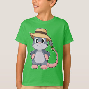 Camiseta Esteira de jardim do camundongo