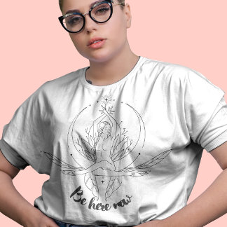 Camiseta Esteja Aqui Agora Ram Dass Mindancy Cote Design