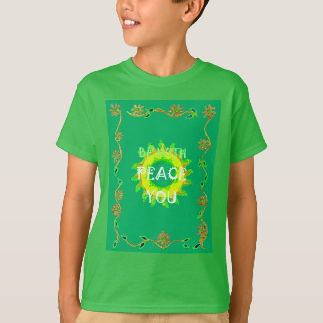 Camiseta Esteja Com A Paz (Frente)