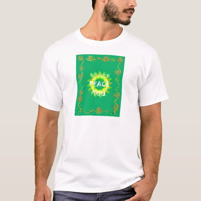 Camiseta Esteja Com A Paz (Frente)