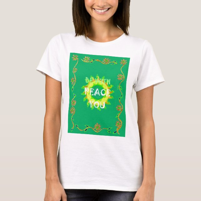 Camiseta Esteja Com A Paz (Frente)