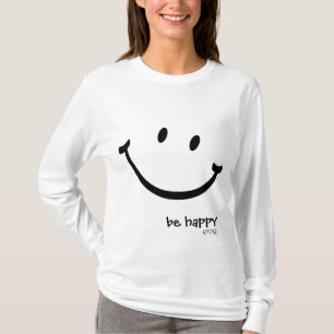 Camiseta esteja feliz