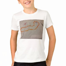 Estêncil acrílico alaranjado brilhante através da