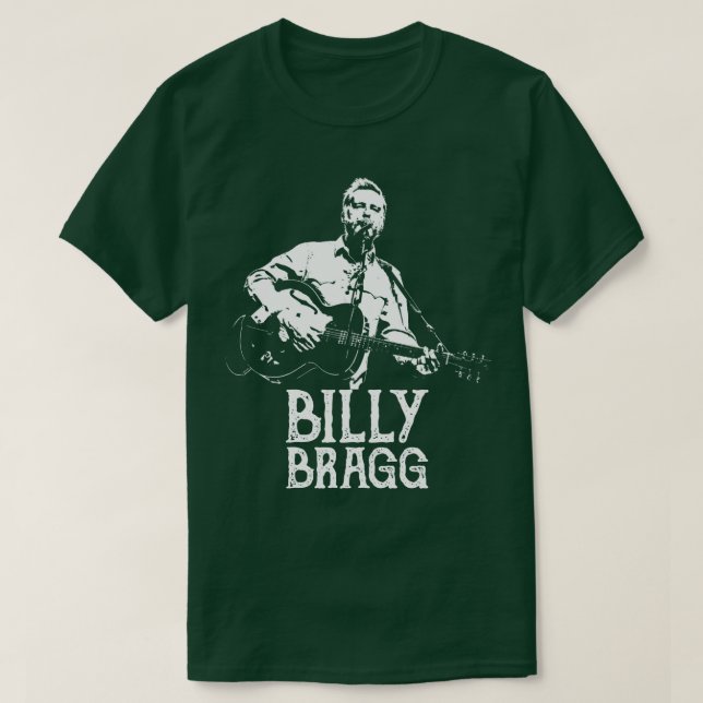 Camiseta Estêncil Branco Billy1 (Frente do Design)