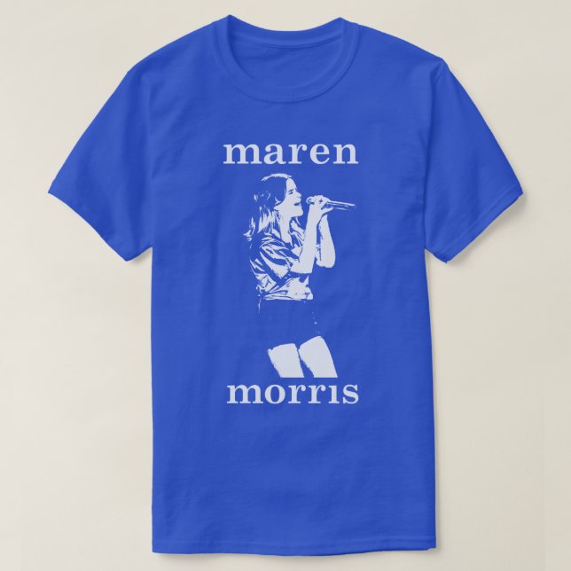 Camiseta Estêncil Branco Maren2 (Frente do Design)