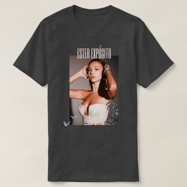 Camiseta Ester Expsito glamour (Frente do Design)
