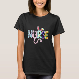 Camiseta Ester Stetoscópio Enfermeira de Centro Cirúrgico V