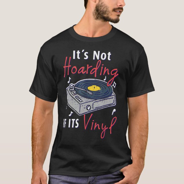 Camiseta Estéreo Vinil Record Buff Music Disk Player Áudio  (Frente)