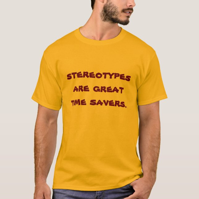 Camiseta estereótipos (Frente)