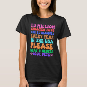 Camiseta Esterilizar castração animais abrigo resgate veter