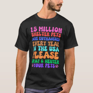 Camiseta Esterilizar castração de animais abrigo resgate ve