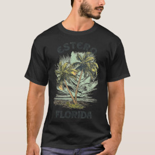 Camiseta Estero Florida Palms Vintage Beach